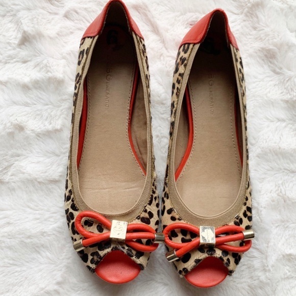 BCBGeneration leopard pony fur flats - Picture 6 of 7